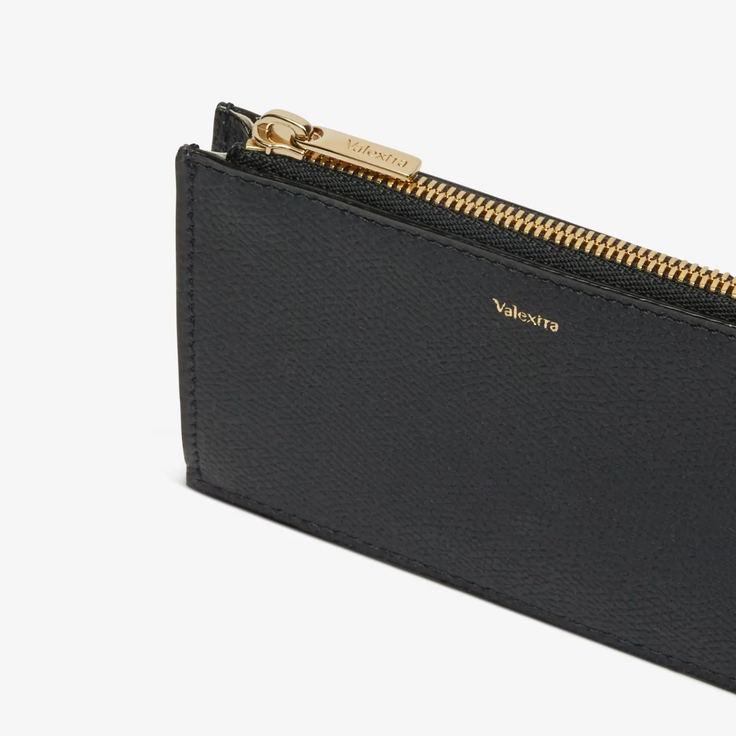 Card Holder 3CC with Zip | Valextra Best Sale