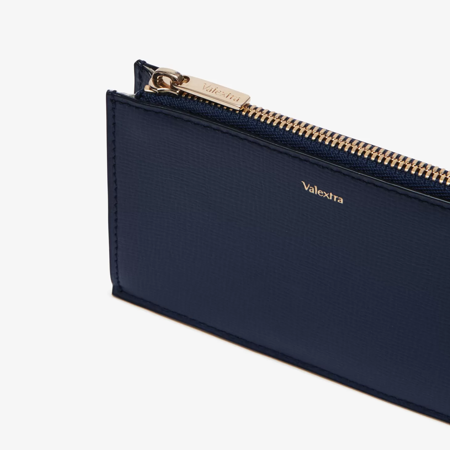 Card Holder 3CC with Zip | Valextra Best Sale