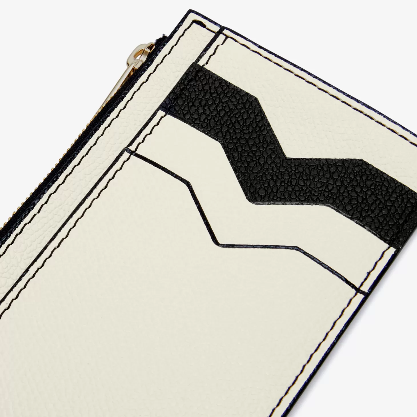 Card Holder 3CC with Zip | Valextra Flash Sale