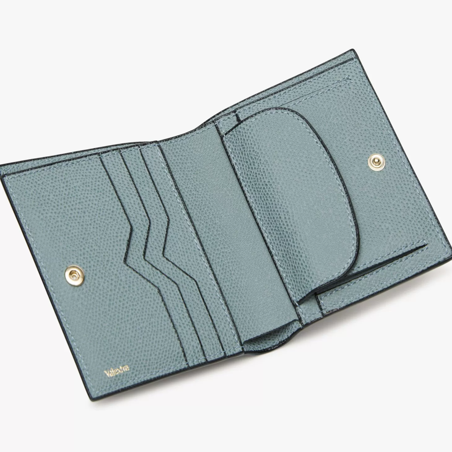 Compact Wallet 3 CC with Coin Purse | Valextra Best Sale