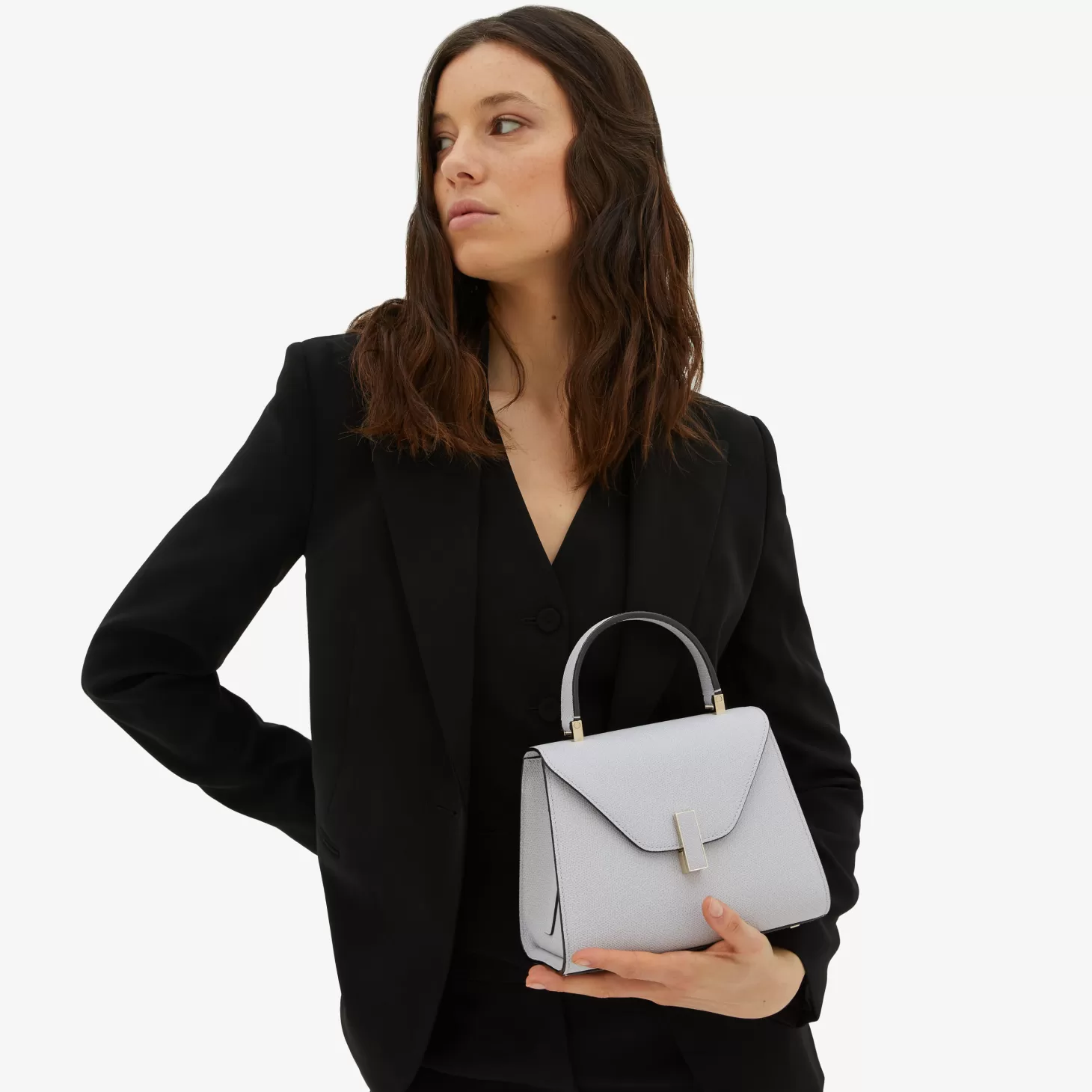 Iside Top handle mini bag | Valextra New