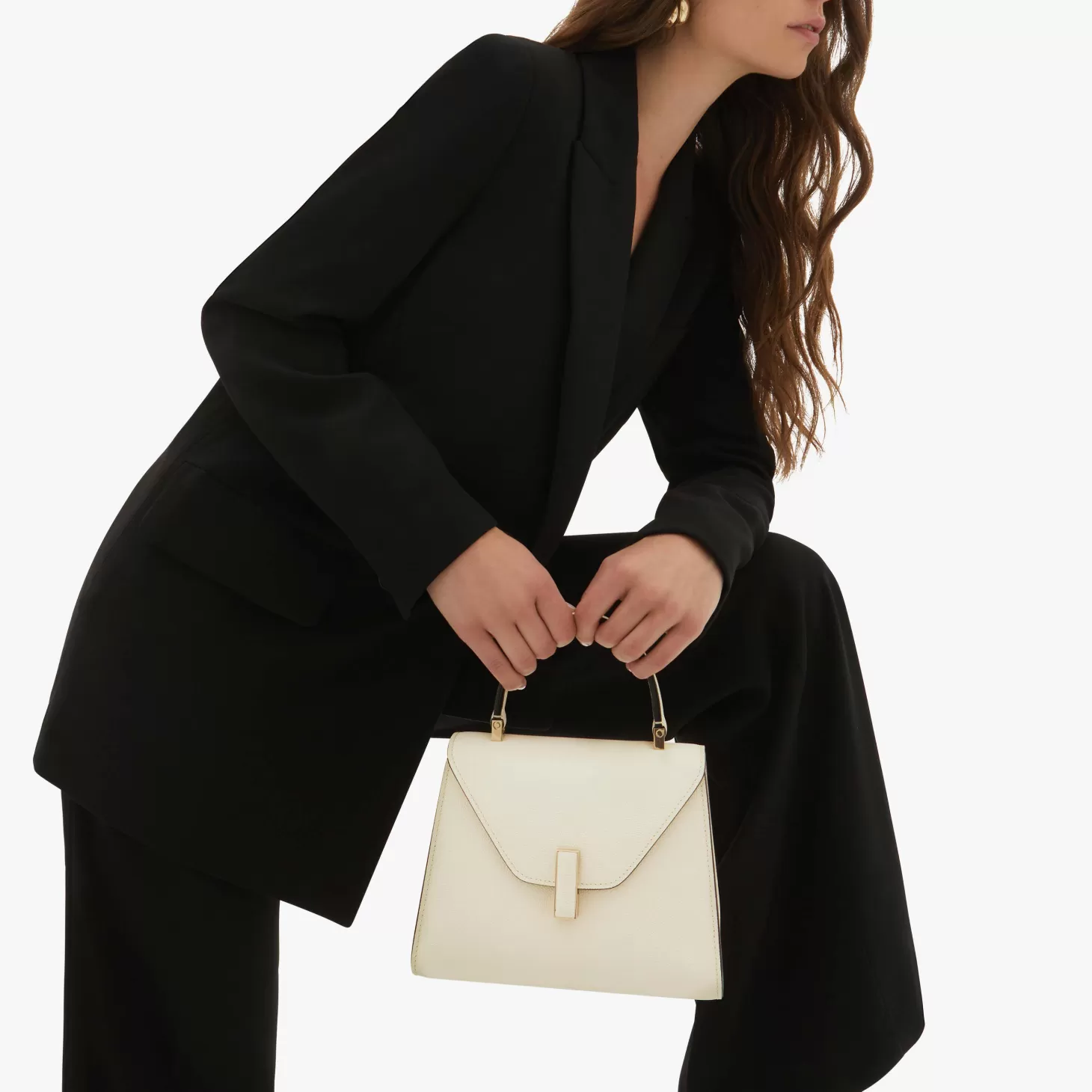 Iside Top handle mini bag | Valextra Hot