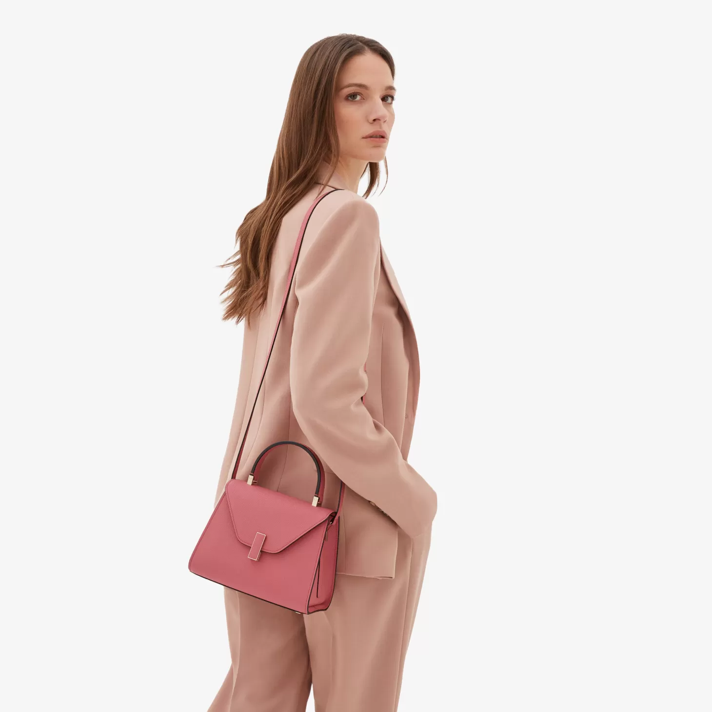 Iside Top Handle Mini Bag | Valextra Fashion
