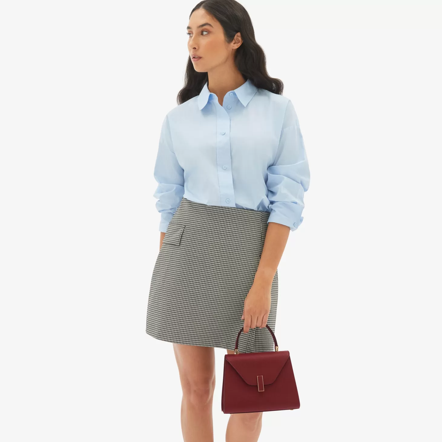 Iside Top handle mini bag | Valextra Best Sale