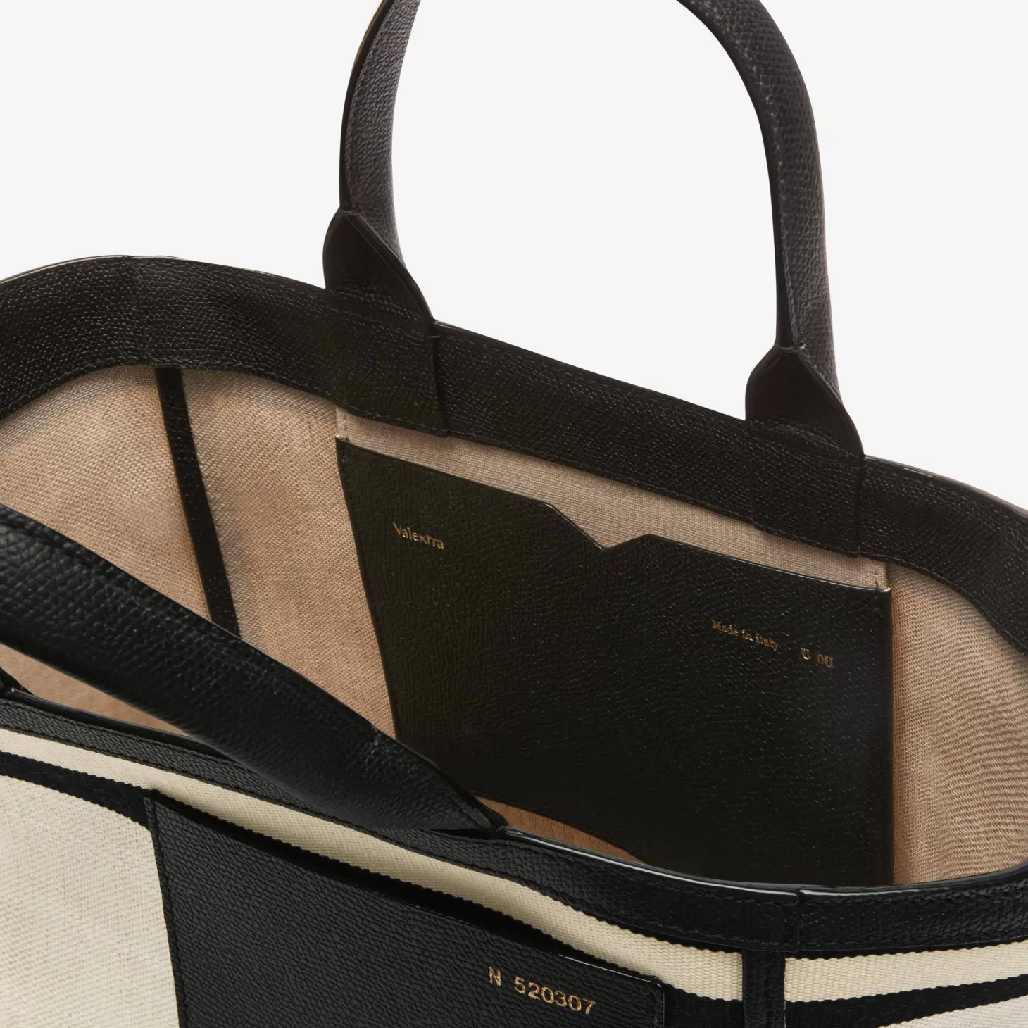 Linear Fabric Mini Tote Bag | Valextra Best