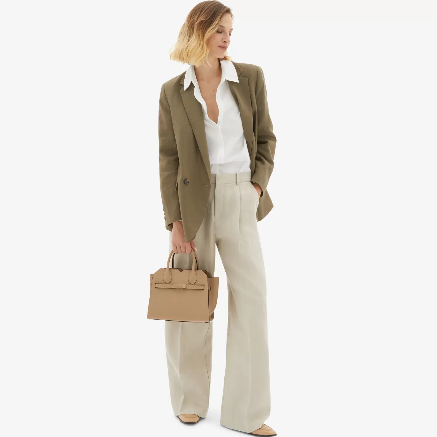 Milano Two Handles Mini Bag | Valextra Sale