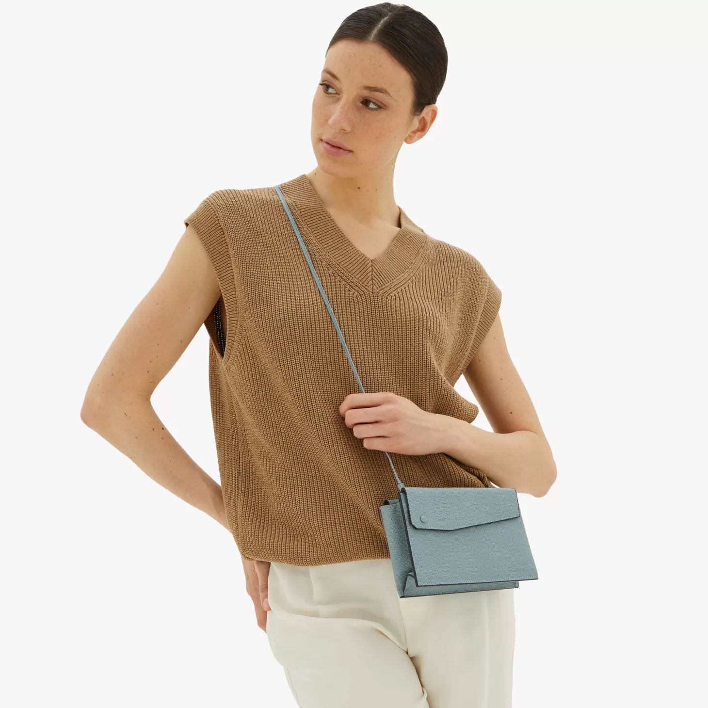 Pocket Slim crossbody bag | Valextra Outlet