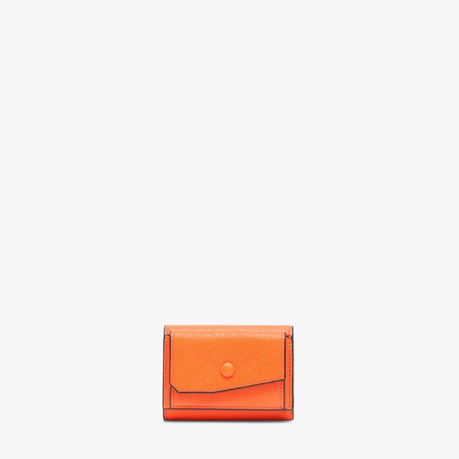 Small Wallet With Coin Holder | Valextra Outlet