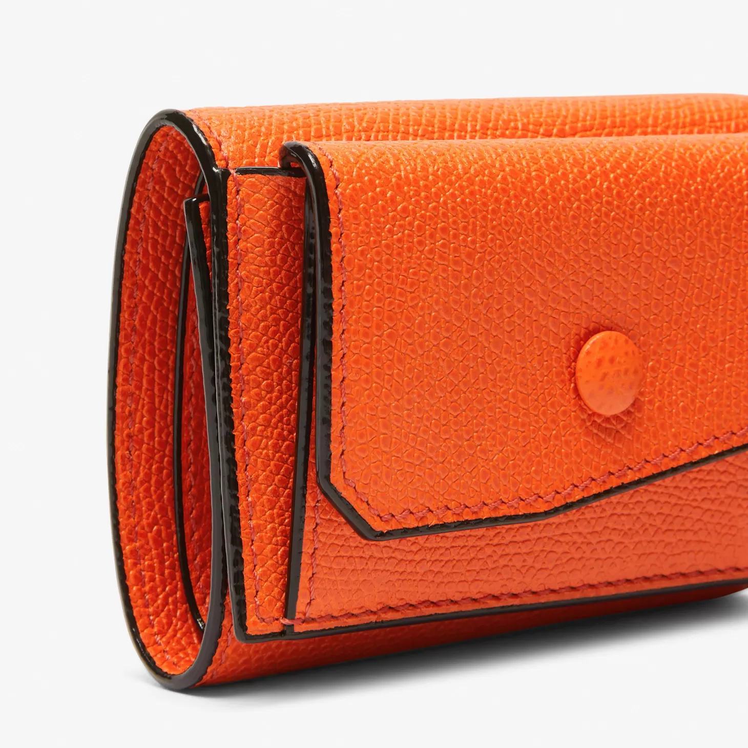 Small Wallet With Coin Holder | Valextra Outlet
