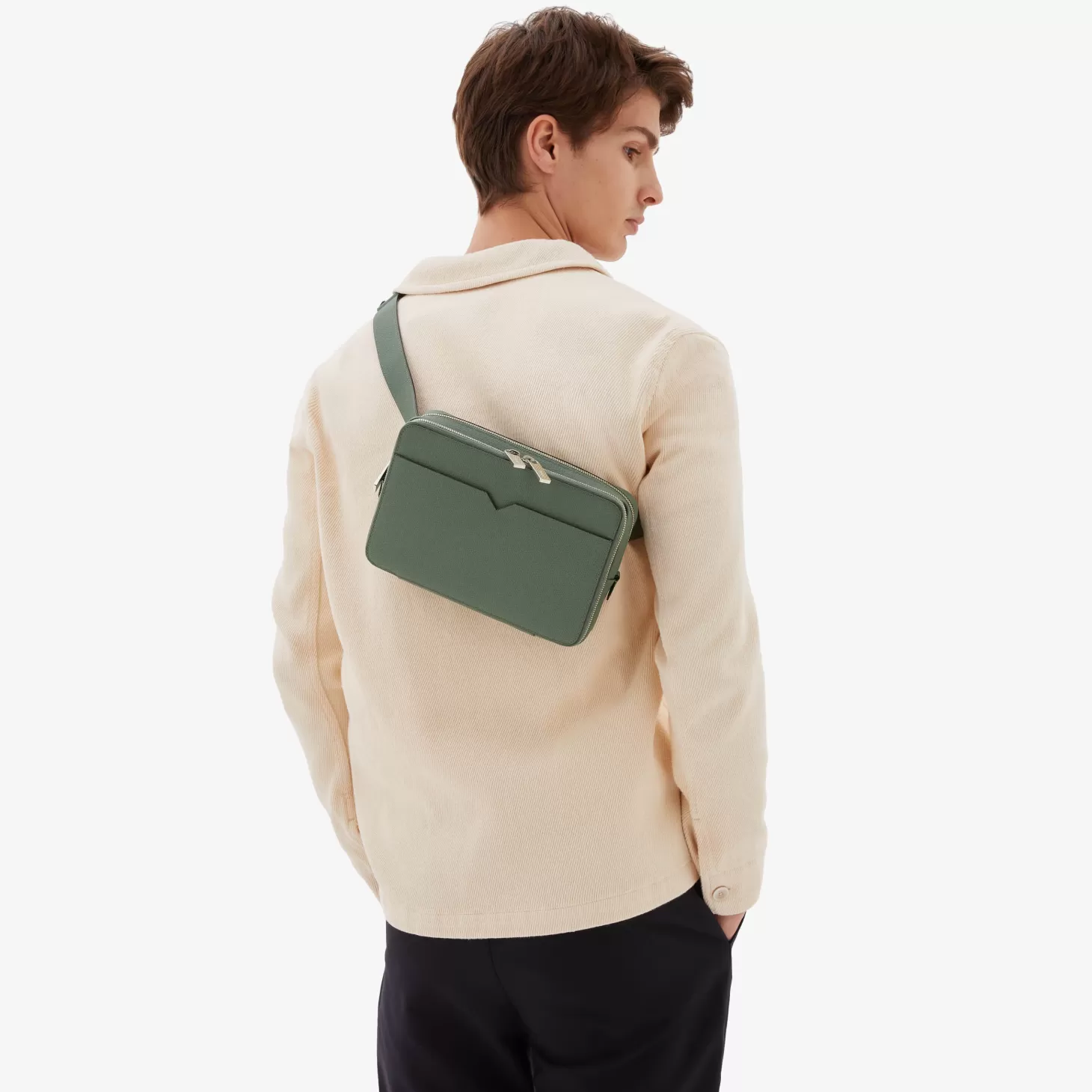 V-Line Bum Bag | Valextra Flash Sale