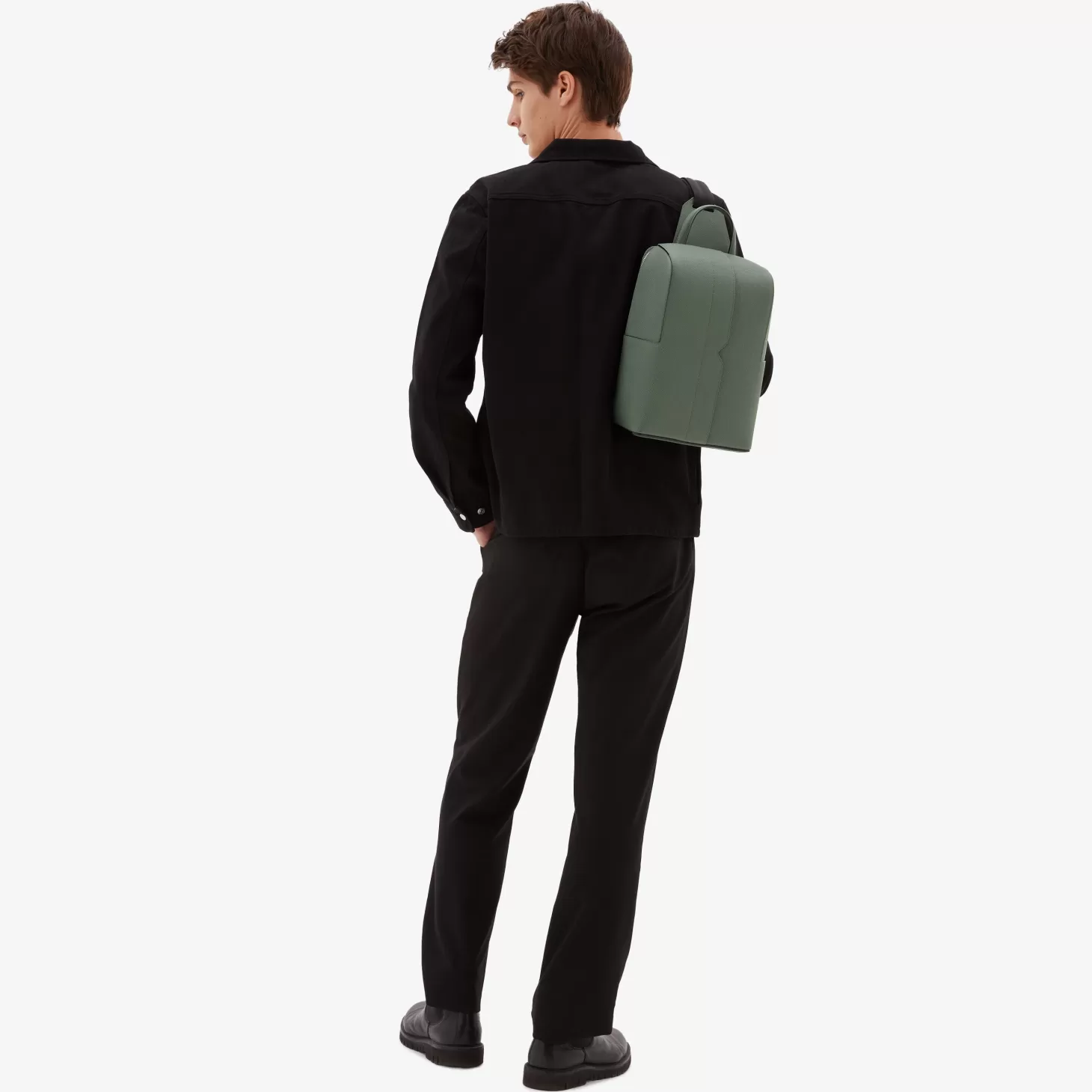 V-line One Shoulder Backpack | Valextra Outlet