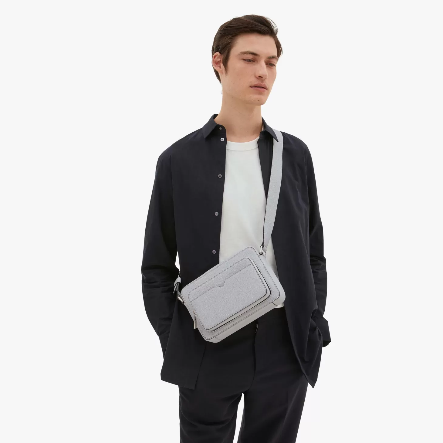V-Line Reporter Bag | Valextra Cheap