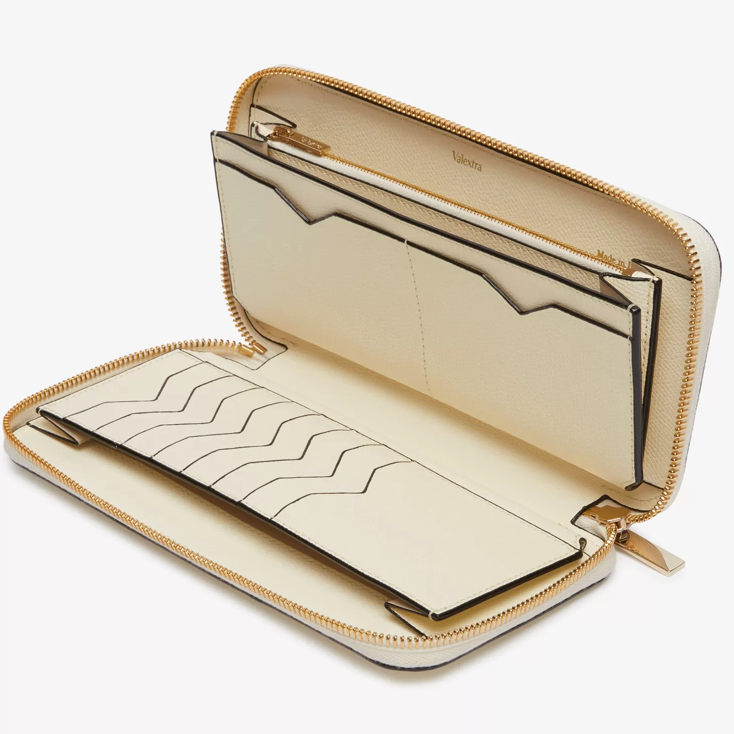 Zip Around 10 CC Wallet | Valextra Fashion